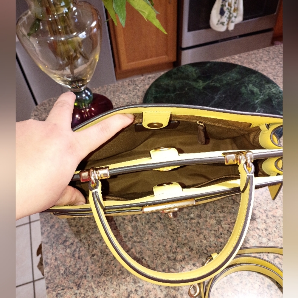 Coach Lane Carryall Satchel Handbag  - Picture 8 of 16